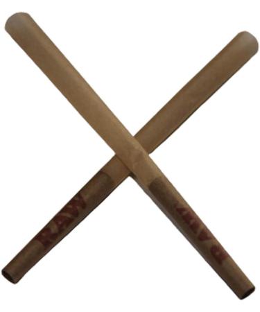 Raw Classic Lean Cones - Natural Unrefined Rolling Paper - 20 Pre-rolled Cones Per Pack (2 Pack) 20 Count (Pack of 2) - Buy Online on GoSupps.com