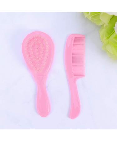 SUPVOX Kids Comb & Hair Brush Set with Soft Goat Bristles for Newborns and Toddlers - Buy Online on GoSupps.com
