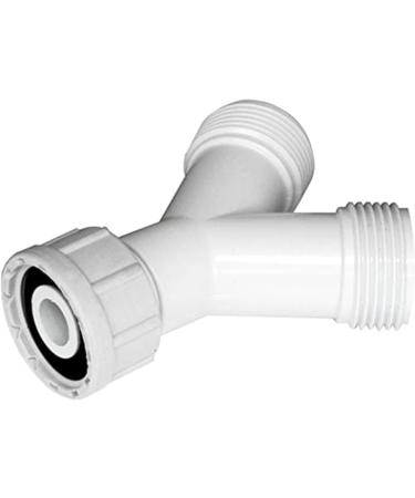 3/4 Y Splitter Connector Convenient & Y Connector Plastic for Washing Machine & Dishwasher Dishwasher Hose Connector - Buy Online on GoSupps.com