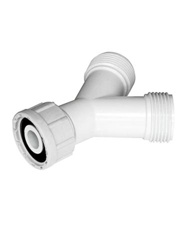 3/4 Y Splitter Connector Convenient & Y Connector Plastic for Washing Machine & Dishwasher Dishwasher Hose Connector