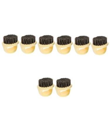 8 Pcs Men Beard Comb Household Abs Brush Man 6x5x5cmx4pcs Beigex 4 Pieces