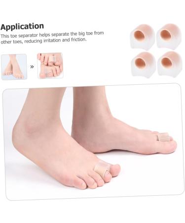 BESPORTBLE 2 Pairs Toe Separator Bunion Cushion Sleeves - Big Toe Separators for Men - Multi-Use Tool for Bunion Relief - Thumb Protector Included - Buy Online on GoSupps.com