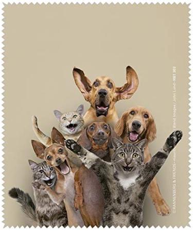 Glasses cleaning cloth "Hello" by Rannenberg & Friends