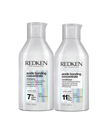 Redken Acidic Bonding Concentrate Shampoo 300ml and Conditioner 300ml Duo