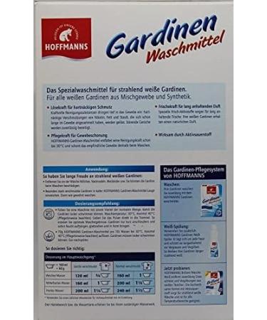 Hoffmanns Curtain Detergent for White Curtains - 660g | International Shipping Available - Buy Online on GoSupps.com