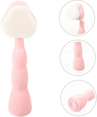 Ipetboom Cleansing Facial Brush Facial Exfoliating Brush Face Scrubber Brush Cleansing Brush Face Cleaning Brush Lip Gloss Stickers Facial Exfoliator Brush Miss Gentle Blackhead Brush Fiber - Buy Online on GoSupps.com