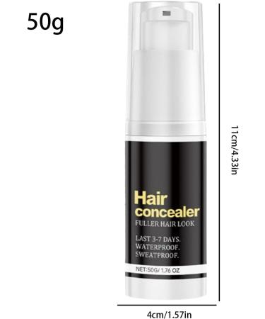  szaluyk Hair Corrector for Men - Waterproof Refill - 50g Root Covering Powder - Instant Natural Look - Easy to Use - Birthday Gift Idea - Hairline - Buy Online on GoSupps.com