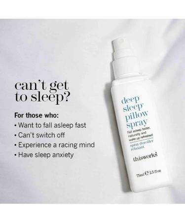 ThisWorks Deep Sleep Pillow Spray 75ml - Natural Sleep Aid for Stress & Anxiety Relief - Buy Online on GoSupps.com