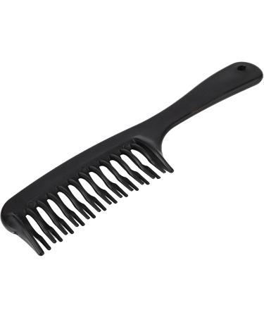 VENYAA 4X Black Double Row Tooth Detangler Hair Comb Shampoo Comb with Handle for Long Curly Wet Hair - Buy Online on GoSupps.com