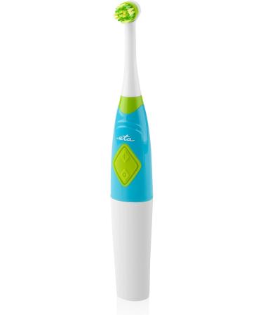 ETA Zubnicka Children's Battery Toothbrush - Rotating Brush Head Butterfly Design 4500 Vibrations/Min - Blue | International Shipping - Buy Online on GoSupps.com