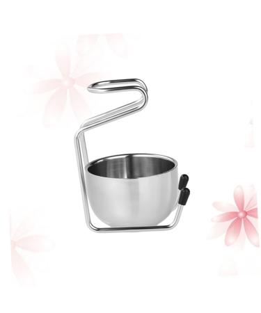 Angoily Manual Razors Product Boyfriend Presents Glass Bottle Brush Stand Dads Boyfriend Bearing Guy Friend Stainless Steel Stand Brush Holder Vertical Bracket