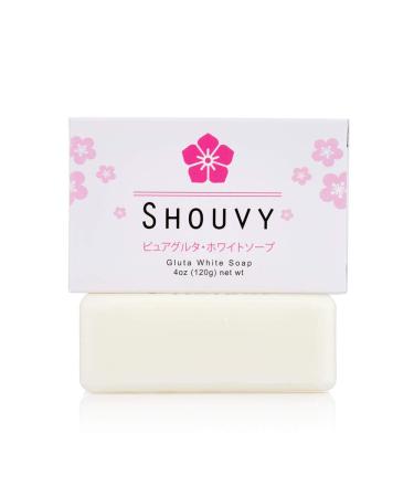 Pure Glutathione White Soap - Skin Brightening - For Glowing & Hydrating  Rejuvenate  Smooth Skin  Uneven Skin Tone With Coconut Oil & Vitamins C  B3 - Not Tested on Animals  4 Oz