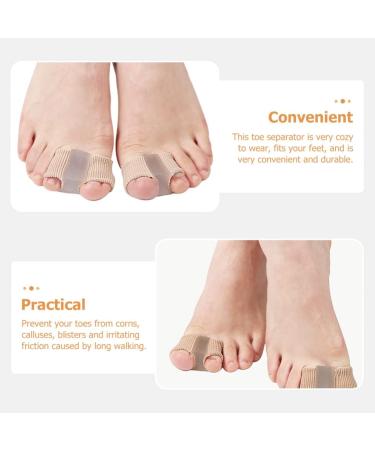 4pc Toe Separator Set for Bunions, Overlapping Toes, Plantar Fasciitis | Men & Women | Includes 2 Bunion Correctors | Night Splint Included - Buy Online on GoSupps.com