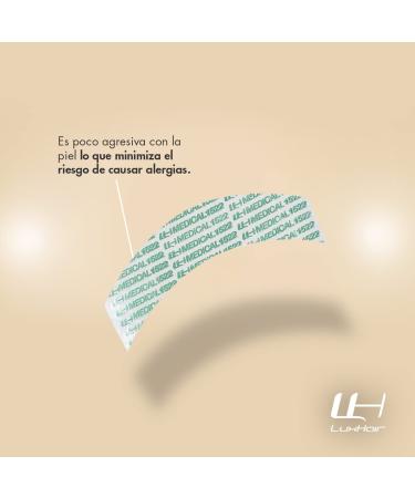 LuxHair Medical 1522 Hypoallergenic Adhesive Tapes for Wigs and Extensions Lasts 2 Days Skin-Friendly Double Sided Adhesive - Buy Online on GoSupps.com