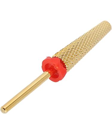 Nail Grinding Head Ultra Long Golden Cone Quick Grinding Multi-function Manicure Drill for Salon (132#-F) - Buy Online on GoSupps.com