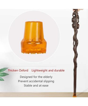 Wooden Walking Stick Solid Cane Wooden Crutch Non- Slip Hand- Carved Solid Wood Cane for Elderly Walking and Outdoor Travel - Buy Online on GoSupps.com