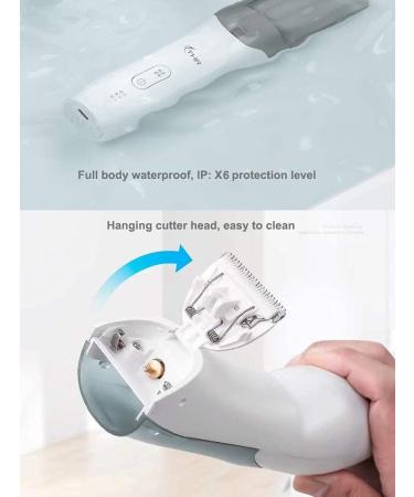 Thrainy Professional baby clippers  ultra-quiet cordless rechargeable clipper  smart vacuum sucking snipped hair clipper for babies' hair cutting kit  white - Buy Online on GoSupps.com