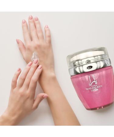 LATTAFA YARA Hand & Body Lotion 45ML (1.53 OZ) | Ultra Moisturizing Skin-Nourishing Replenishes Dry Skin Sweet Fragrance. - Buy Online on GoSupps.com