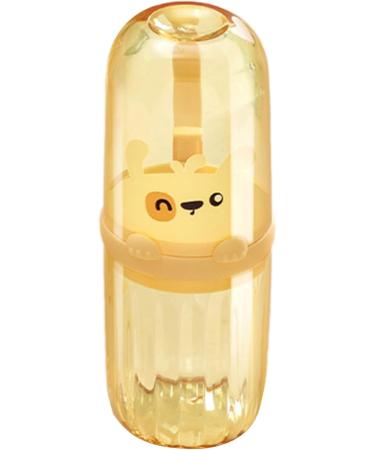 Portable Travel Toothbrush & Creative Cartoon Brush Mug - Sakeiou Bathroom Accessories for Couples & Families - Buy Online on GoSupps.com