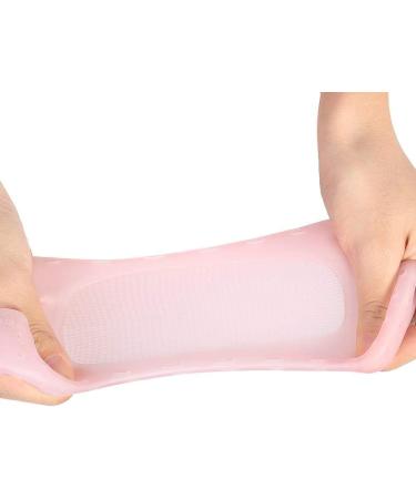 Brrnoo Silicone Socks for Feet Protection - Crack Resistant Pink M 1 Pair | International Shipping Available - Buy Online on GoSupps.com