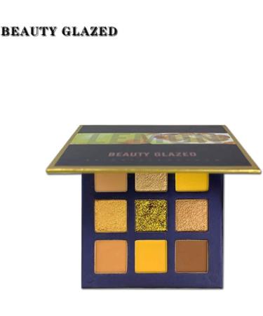 9 Colors Eyeshadow Matte Shimmer Glitter Eye Shadow Palette Natural Waterproof Long Lasting Pigmented Eyeshadow Powder Cosmetics (#I) - Buy Online on GoSupps.com