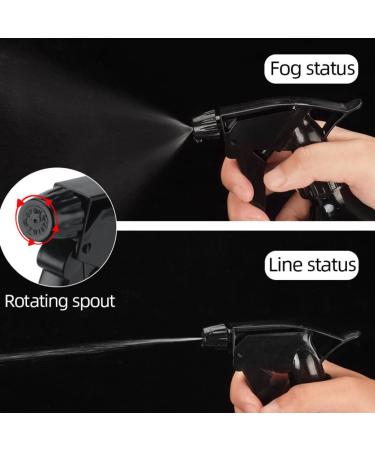 Portable Aluminium Alloy Spray Bottle 250ml - Black Hair Water Sprayer for Barbers | International Shipping - Buy Online on GoSupps.com