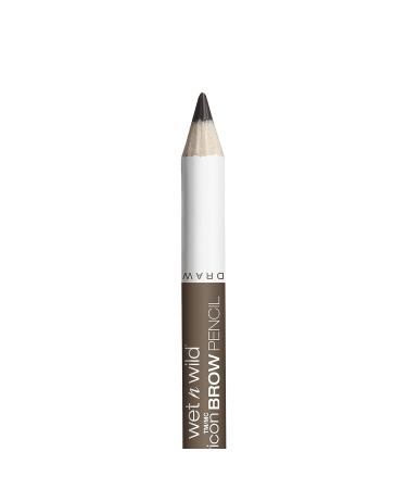 Wet n Wild Color Icon Brow Pencil - Dark Brown Eyebrow Pencil and Brush - Buy Online on GoSupps.com