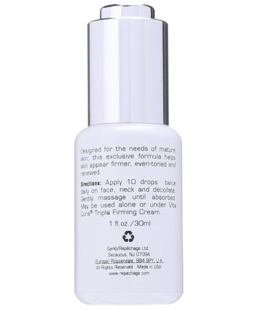 Buy Repechage Vita Cura Renewal Serum - Natural Anti-Aging Face Moisturizer with Hyaluronic Acid & Marine Seaweed for Men & Women - Brighten Smooth & Even Tone - 1 fl Oz - Buy Online on GoSupps.com