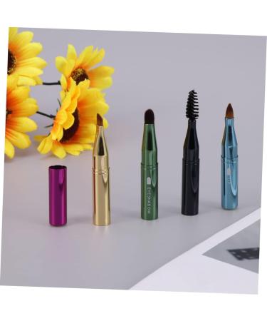 Housoutil 1pc 4 1 Multifunctional Eyebrow Brush Professional Makeup Brush Multipurpose Eyebrow Brush Cosmetics Smudge Brush Professional Eyebrow Brush Bleach Hair Dye Dropshipping Warhead - Buy Online on GoSupps.com