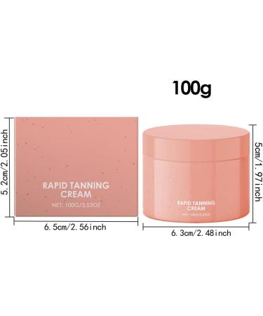  G n rique Tanning Cream Hydrating 100g Deep Nourishing Body Lotion Non-Greasy Glow Enhancer Moisturizer for Dry Skin Sun-Kissed Look Home Travel Gift for Women - Buy Online on GoSupps.com