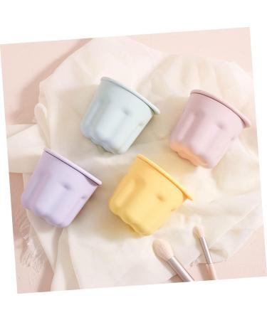 minkissy 6 Sets Pp Washing Bowl Beauty Tool Cleaning Bowl Cleaning Tools Silicone Gasket Makeup Cleaner Mat Makeup Brush Mat Make up Brush Cleaner Portable Cleaning Kit Silica Gel - Buy Online on GoSupps.com