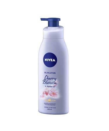 NIVEA Cherry Blossom & Jojoba Oil in Lotion 400ml - Moisturizing Body Lotion - Buy Online on GoSupps.com