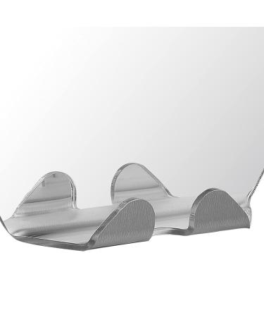 Fogless Shower Mirror for Shaving with Powerful Suction and Hook - Bathroom Accessories - Buy Online on GoSupps.com