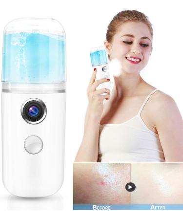 Ionic Cool Mist Sprayer 30ml USB Handy Nano Mist Spray Atomization Mister Face Facial Moisturizing Mist Sprayer Moisturizing Atomizer - Buy Online on GoSupps.com