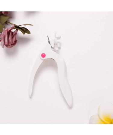 Nail Clipper Set Professional U-Shaped Nail Clipper Nail Tip Trimmer False Tips Colorful Edge Cutters Toenail Scissors Tools Manicure Tool Portable (Color : White) - Buy Online on GoSupps.com