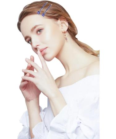 minkissy 4 Pairs Hair Pins Hair Jewelry Wedding Hairpin Pearl Clips for Hair Bridal Headpieces for Wedding Rhinestone Hair Barrettes Flora Hair Barrette Grace Partition Folder Miss - Buy Online on GoSupps.com