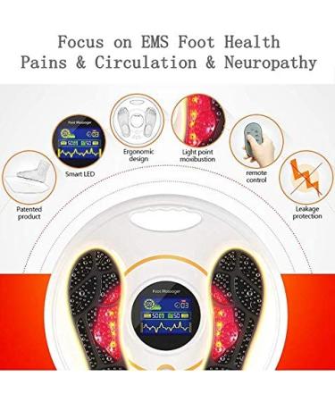 Foot Circulation Stimulator - Electric Nerve Stimulation for Feet & Legs - Medic Pulse Massager for Neuropathy Diabetic Cramps - TENS Therapy Device - Buy Online on GoSupps.com