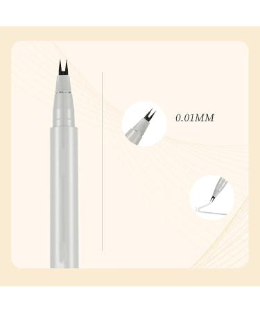 Waterproof Black Eye Liner Double Tip Lower Eyelash Pencil Eyeliner Pencil For Lower Eyelashes Long Lasting Waterproof Liquid Eyeliner With Ultra-Fine Tip 3D Natural Lower Eyelashes (Brown) - Buy Online on GoSupps.com