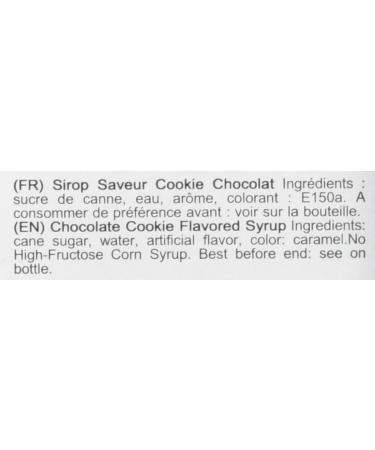 Maison Routin 1883 Chocolate Cookie Syrup Glass Bottle 1000 Milliliter - Buy Online on GoSupps.com