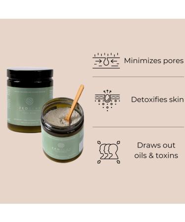 Organic Detoxifying Face Mask - Pore Reducer & Cleansing Clay - Spa Quality - International Shipping - Buy Online on GoSupps.com