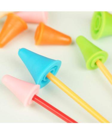 20 PCS Multi-Colored Knitting Needle Point Protectors/Stoppers with Plastic Box - 2 Sizes (10 Small + 10 Big Caps) for Knitting Craft - Buy Online on GoSupps.com