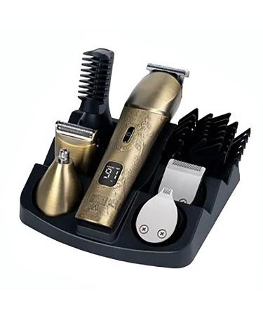 Hair Clippers for Men 6 in 1 Multifunction Hair Trimmer Rechargeable Cordless Electric Barber Haircut for Men Hair Clipper One Color