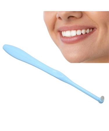 Individual space brush individual compact interdental intermediate brush for detailed cleaning individual space brush for orthodontic toothbrushes toothbrushes (blue)