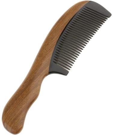 BbteK Combing Brush for Men and Women Hair Comb Sandalwood Comb Wide Tooth Anti-Static Comb Head Massage Hair Care Wood Comb Barber Comb Comb for Curly Hair Comb - Buy Online on GoSupps.com