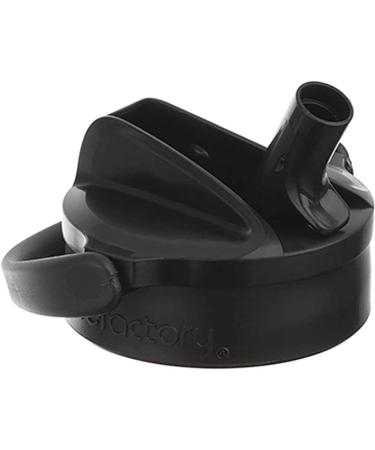 Lifefactory BPA-Free Pivot Straw Cap for 12oz-22oz Glass Bottles - Onyx - Buy Online on GoSupps.com