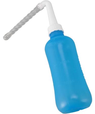 Nasal Rinsing Cleaner Efficient Easy Large Capacity Comfortable Sinus Rinsing Bottle for Sea Water (310ML Blue) - Buy Online on GoSupps.com