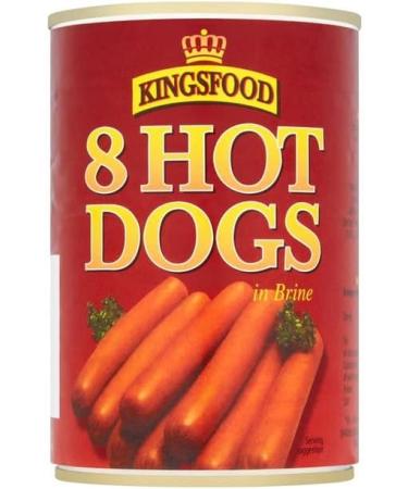 Kingsfood 8 Hot Dogs 400g - Buy Online on GoSupps.com