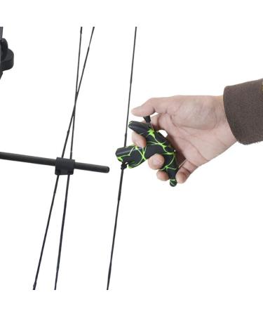 LIZHOUMIL 3 Finger Thumb Bow Release | Compound & Recurve Bow Release Aid | Replaceable Trigger Caliper Grip - Black - Buy Online on GoSupps.com