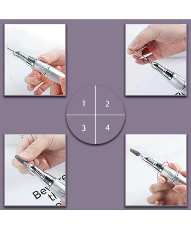 Nail Drill Bits Remove Gel Nail File Bits Tungsten Steel Nail Mill Bits for Remove Nails Remove Dead Skin Polish Shape and Exfoliate - Buy Online on GoSupps.com