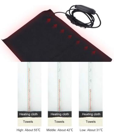 Bewinner 3 Pack USB Heating Pad - Foldable Washable 5V 2A Ideal for Winter Camping & Outdoor Use - International Shipping Available - Buy Online on GoSupps.com